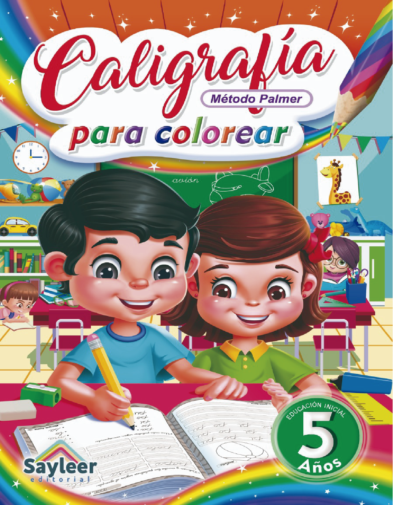 Coleccion Caligrafia Para Colorear N 5 Librerias Grijley