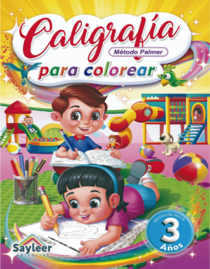 Pack Colección Caligrafía para Colorear N°3, N°4 y N°5