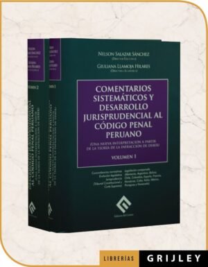 Comentarios Sistemáticos y Desarrollo Jurisprudencial Al Código Peruano (Volumen 1 y 2)
