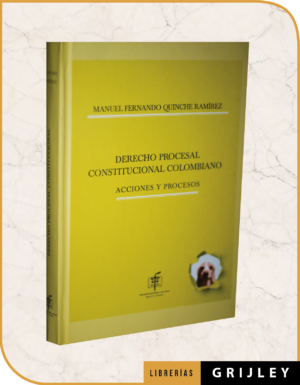 Derecho Procesal Constitucional Colombiano acciones y procesos