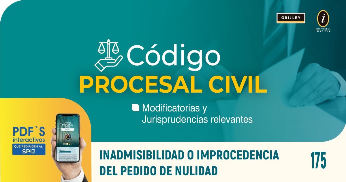 Artículo 175 del Código Procesal Civil