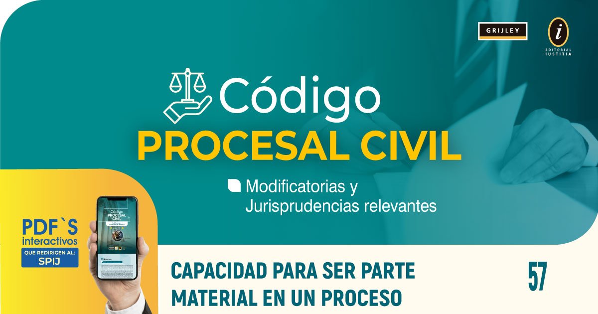 Artículo 57 del Código Procesal Civil